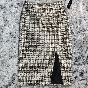 Lulus tweed pencil skirt